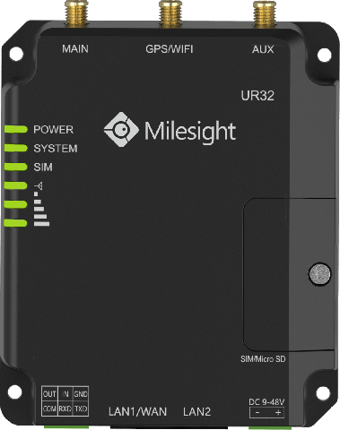 UR32-L04EU-P-W - Industrial Cellular Router (3G &amp;amp; 4G, WiFi, PoE)